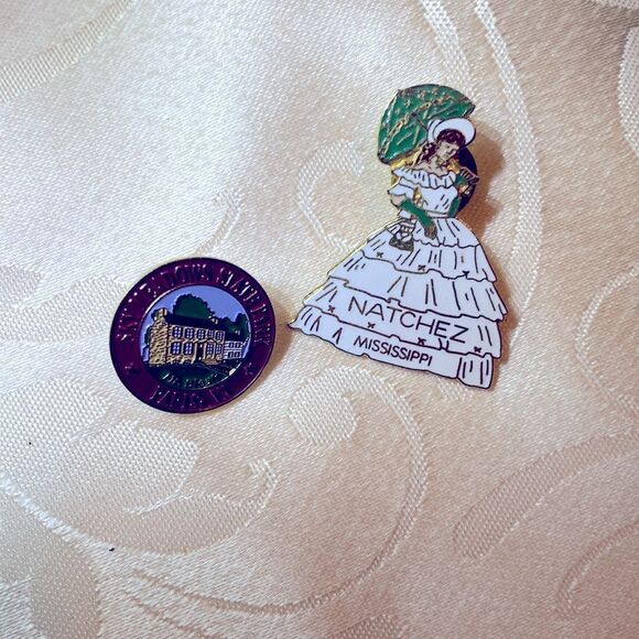 Bundle of 8 Souvenir Collectible Pins including Several Parks - Picture 5 of 7